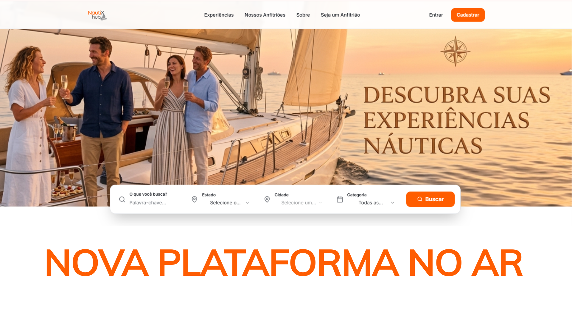 NautiX Hub 2.0: a plataforma náutica que cresceu — e trouxe o esporte junto